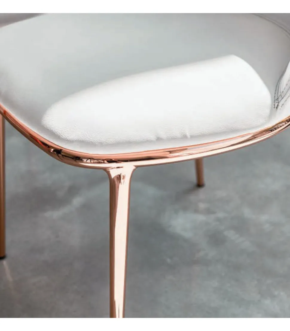 Sedia Imbottita Disponibile Anche Con Schienale In Legno