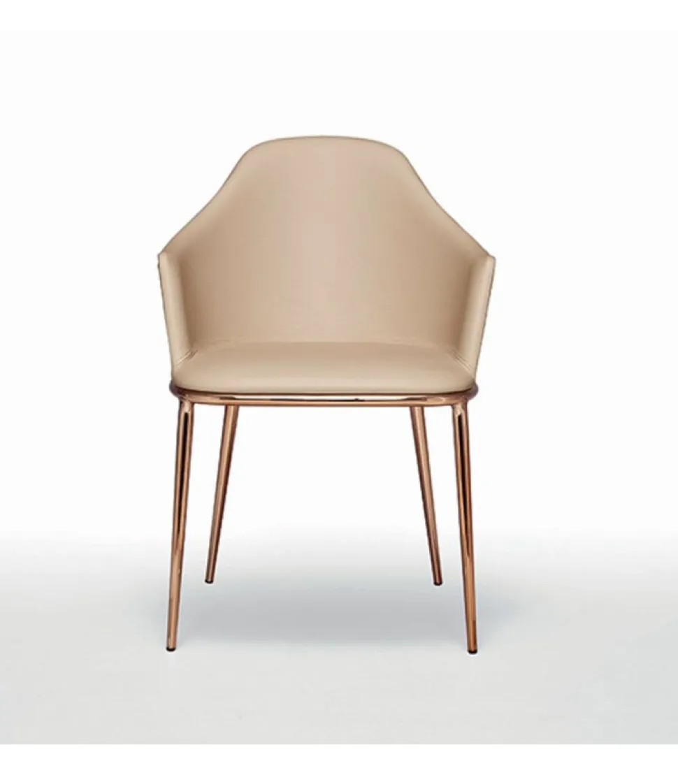 Sedia Imbottita Disponibile Anche Con Schienale In Legno