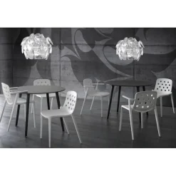 Sedia Isidora B Con Braccioli Versatile E Brillante