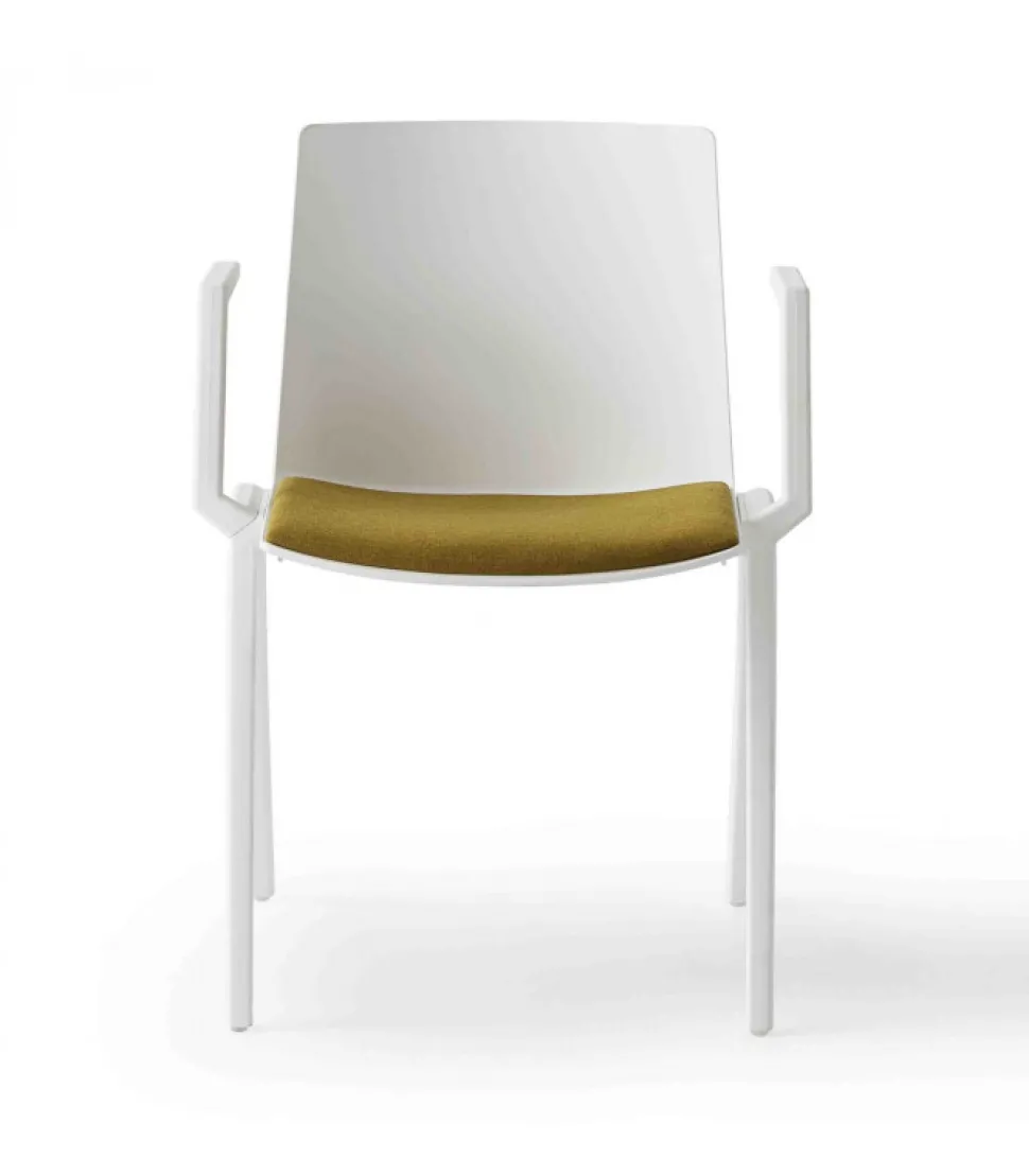 Sedia Jubel Iv Accessoriabile Di Cuscino E Braccioli.