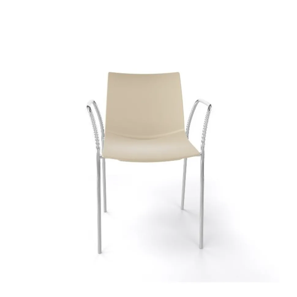 Sedia Kanvas Na Contemporanea, Leggera E Impilabile