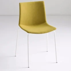 Sedia Kanvas Na Tb Front Imbottita, Contemporanea, Leggera E Impilabile