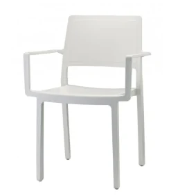Sedia Kate Di Scab, Realizzata Interamente In Italia In Tecnopolimero Per Outdoor.