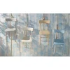 Sedia Legno 732 In Finitura Shabby Chic