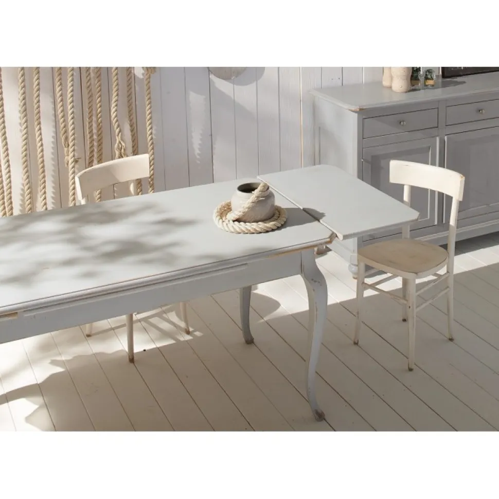 Sedia Legno 732 In Finitura Shabby Chic