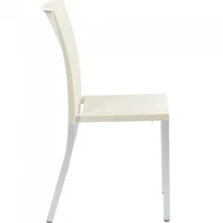 Sedia Liberty In Tecnopolimero E Gambe In Alluminio Anodizzato