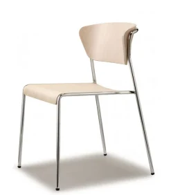 Sedia Lisa, Progettata E Realizzata In Italia Da Scab Con Materiali Italiani.