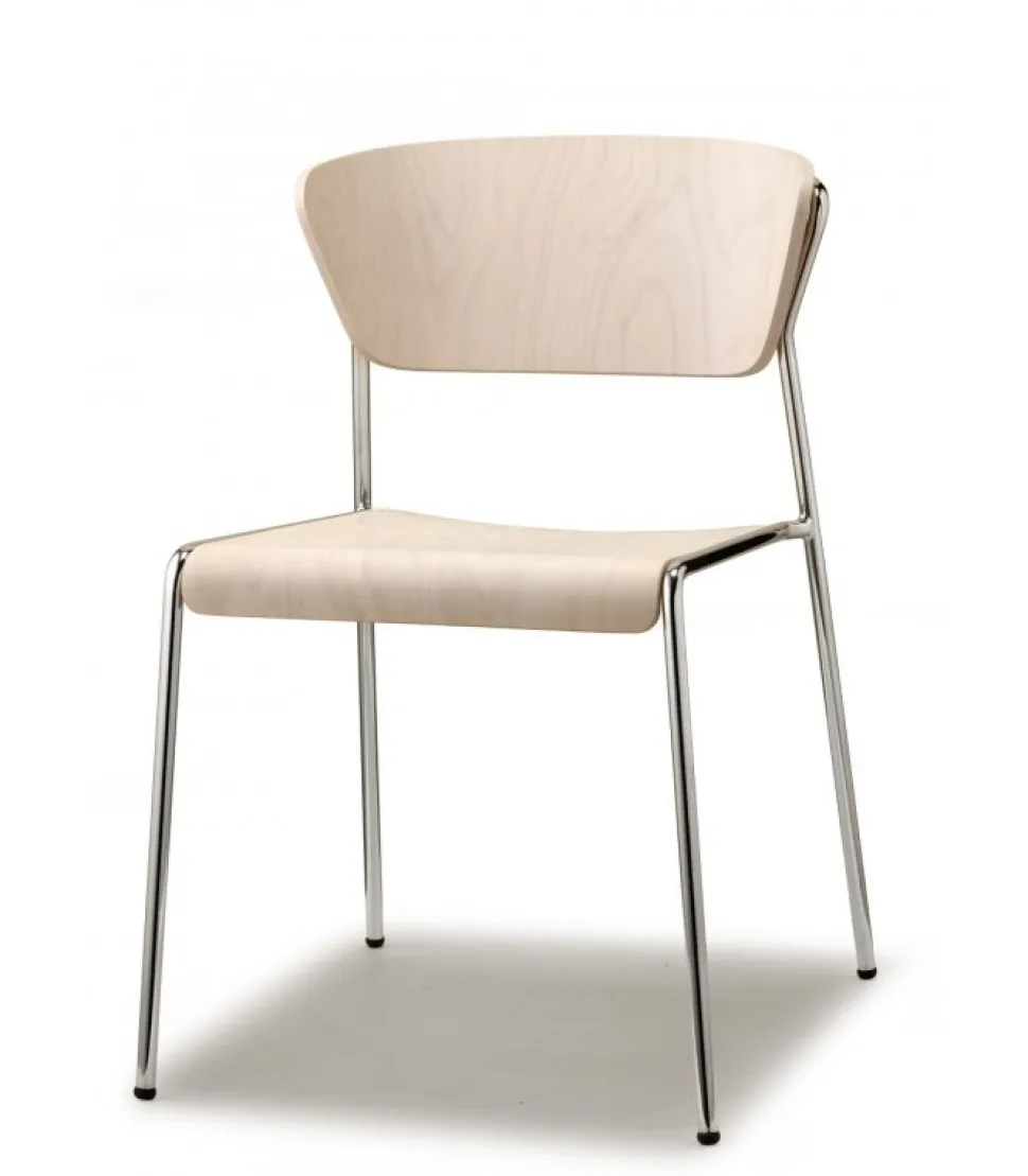 Sedia Lisa, Progettata E Realizzata In Italia Da Scab Con Materiali Italiani.