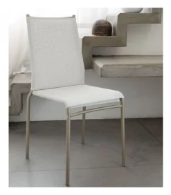 Sedia Liu Alta Outdoor, Con Struttura Realizzata Per Il Giardino.