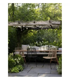 Sedia Lorena Struttura In Rattan