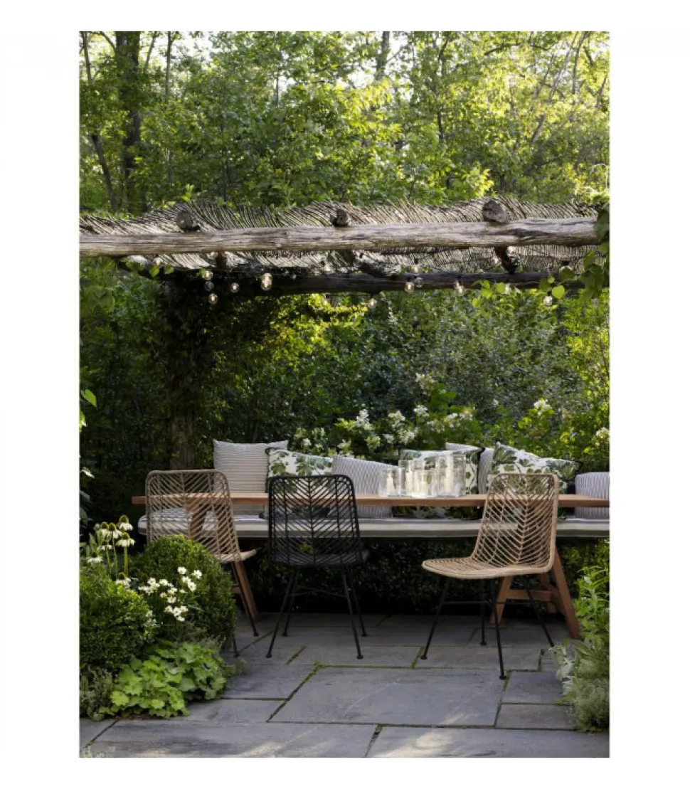 Sedia Lorena Struttura In Rattan