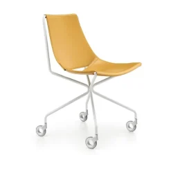 Sedia Metallo E Cuoio Apelle D