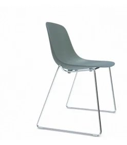 Sedia Monoscocca In Politropilene Colorato