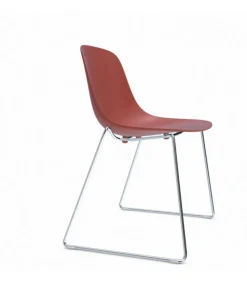 Sedia Monoscocca In Politropilene Colorato