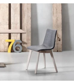 Sedia Natural Zebra Pop, Certificata Catas, Progettata E Realizzata In Italia Da Scab.