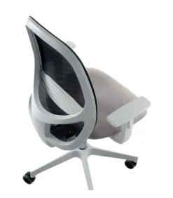 Sedia Operativa Professionale Andy Bianco: Girevole, Regolabile In Altezza, Schienale Regolabile