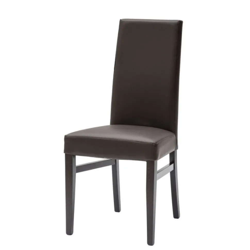 Sedia Penelope Imbottita E Con Schienale Alto