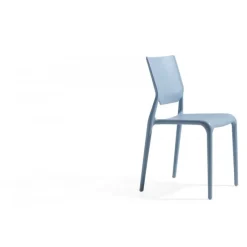 Sedia Per Outdoor Sirio Di Scab, Realizzata In Italia In Tecnopolimero, Disponibili 5 Colori.