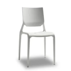 Sedia Per Outdoor Sirio Di Scab, Realizzata In Italia In Tecnopolimero, Disponibili 5 Colori.