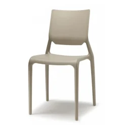 Sedia Per Outdoor Sirio Di Scab, Realizzata In Italia In Tecnopolimero, Disponibili 5 Colori.