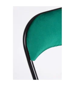 Sedia Piegh. Amal Velluto Verde Bosco