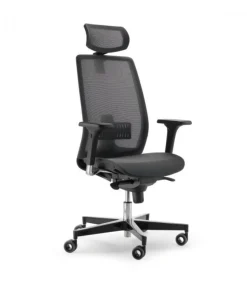 Sedia Professionale Stratos Must Regolabile Con Sedile In Rete