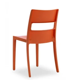 Sedia Sai 2275 Di Scab, Realizzata In Italia In Tecnopolimero, Disponibile Anche Ignifuga.