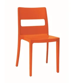 Sedia Sai 2275 Di Scab, Realizzata In Italia In Tecnopolimero, Disponibile Anche Ignifuga.