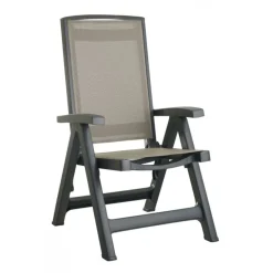 Sedia Sdraio Esmeralda Lux Di Scab, Realizzata In Italia Per L'Uso Outdoor, Per Privati E Contract.