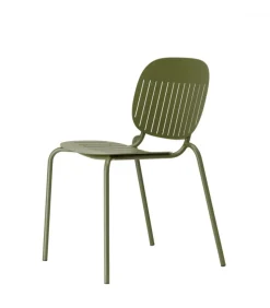 Sedia Si-Si Barcode Di Scab, Realizzata Interamente In Italia In Acciaio Zincato E Verniciato.