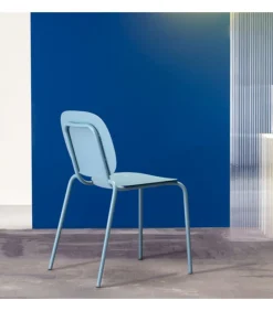 Sedia Si-Si Di Scab, Realizzata In Italia Con Materiali Per L'Utilizzo Outdoor, Certificata Da Catas.