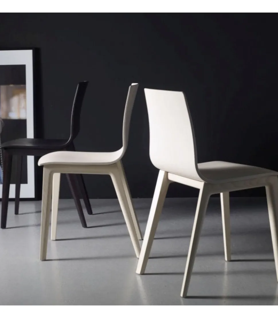 Sedia Smilla 2840, Prodotta In Italia Con Materiali Italiani Da Scab.