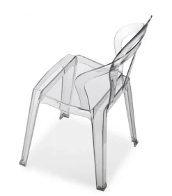 Sedia Titi Di Scab, Prodotta Interamente In Italia In Policarbonato, Per Outdoor, Certificata Da Catas.