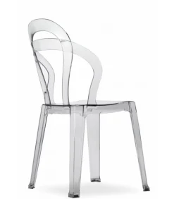 Sedia Titi Di Scab, Prodotta Interamente In Italia In Policarbonato, Per Outdoor, Certificata Da Catas.