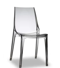 Sedia Vanity Di Scab, In Policarbonato (Disponibile Anche Ignifugo), 100% Made In Italy.