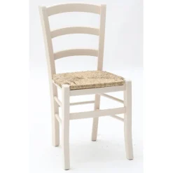 Sedia Venezia In Legno Colorato Con Seduta Impagliata