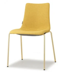 Sedia Zebra Pop 2640 Di Scab, 100% Made In Italy E Con Certificazione Catas.