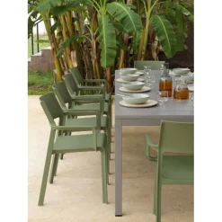 Set Da Giardino Composto Da Tavolo Allungabile E Sedie