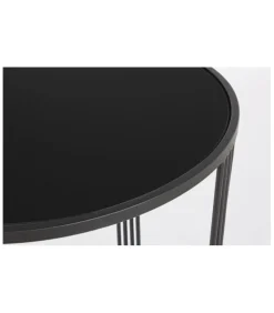 Set2 Tavolino Afef Oro/Nero