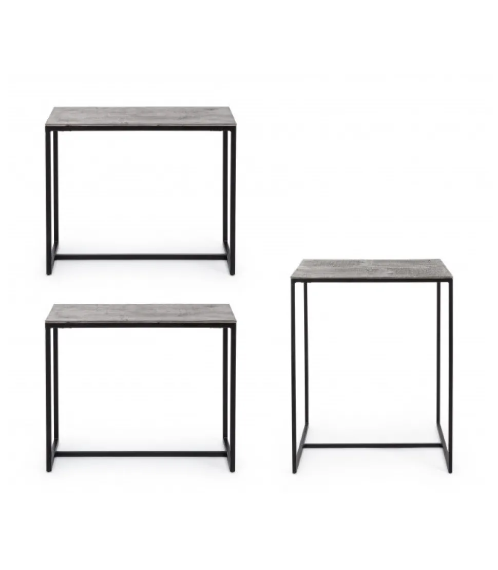 Set Tavolo + 2 Sgabelli Amira Oxi