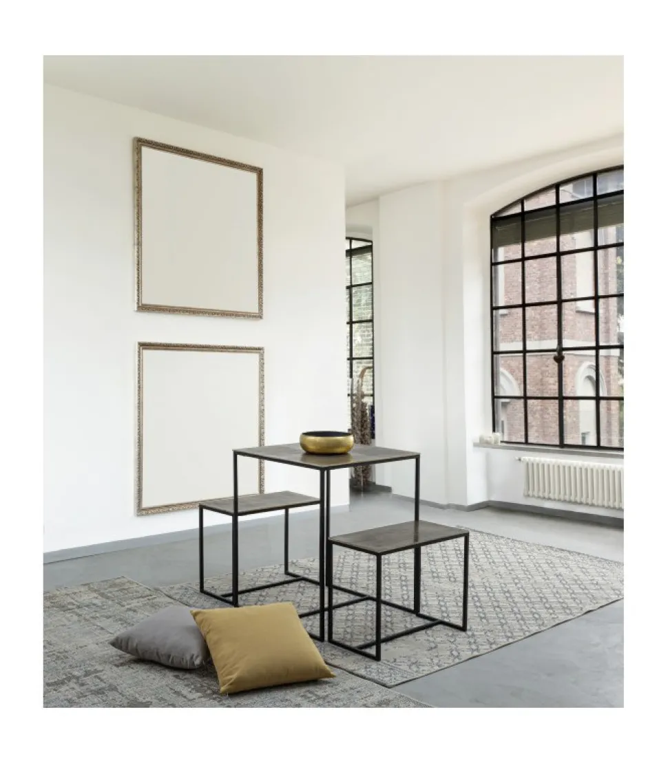 Set Tavolo + 2 Sgabelli Amira Oxi