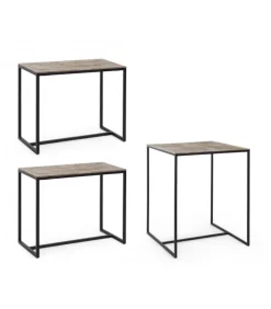 Set Tavolo + 2 Sgabelli Amira Oro