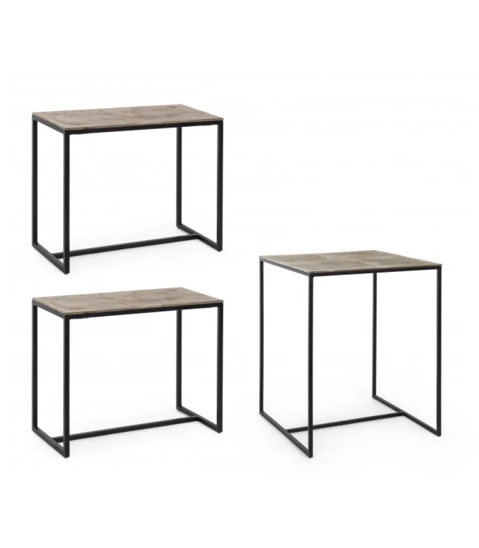 Set Tavolo + 2 Sgabelli Amira Oro