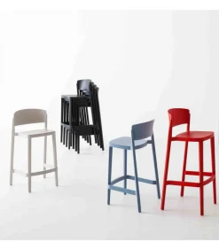 Sgabello Abuela Con Appoggiapiedi.