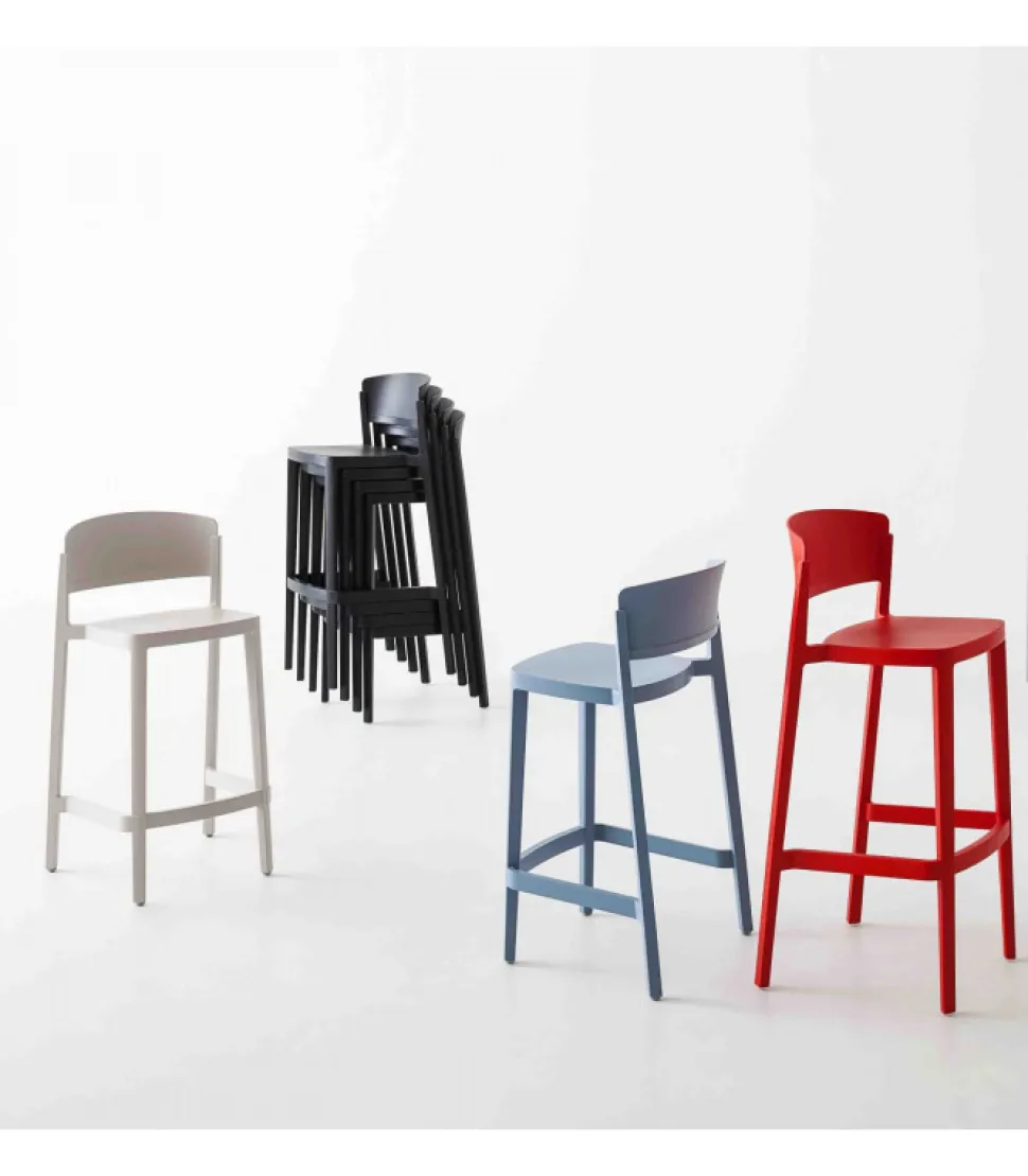 Sgabello Abuela Con Appoggiapiedi.