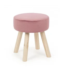 Sgabello Adeline Rosa Antik