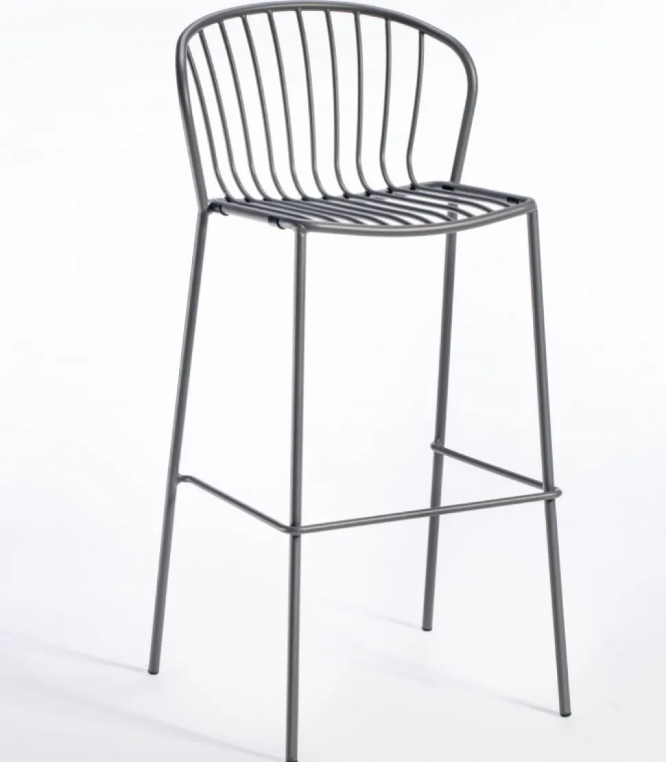 Sgabello Amitha St Con Appoggiapiedi.