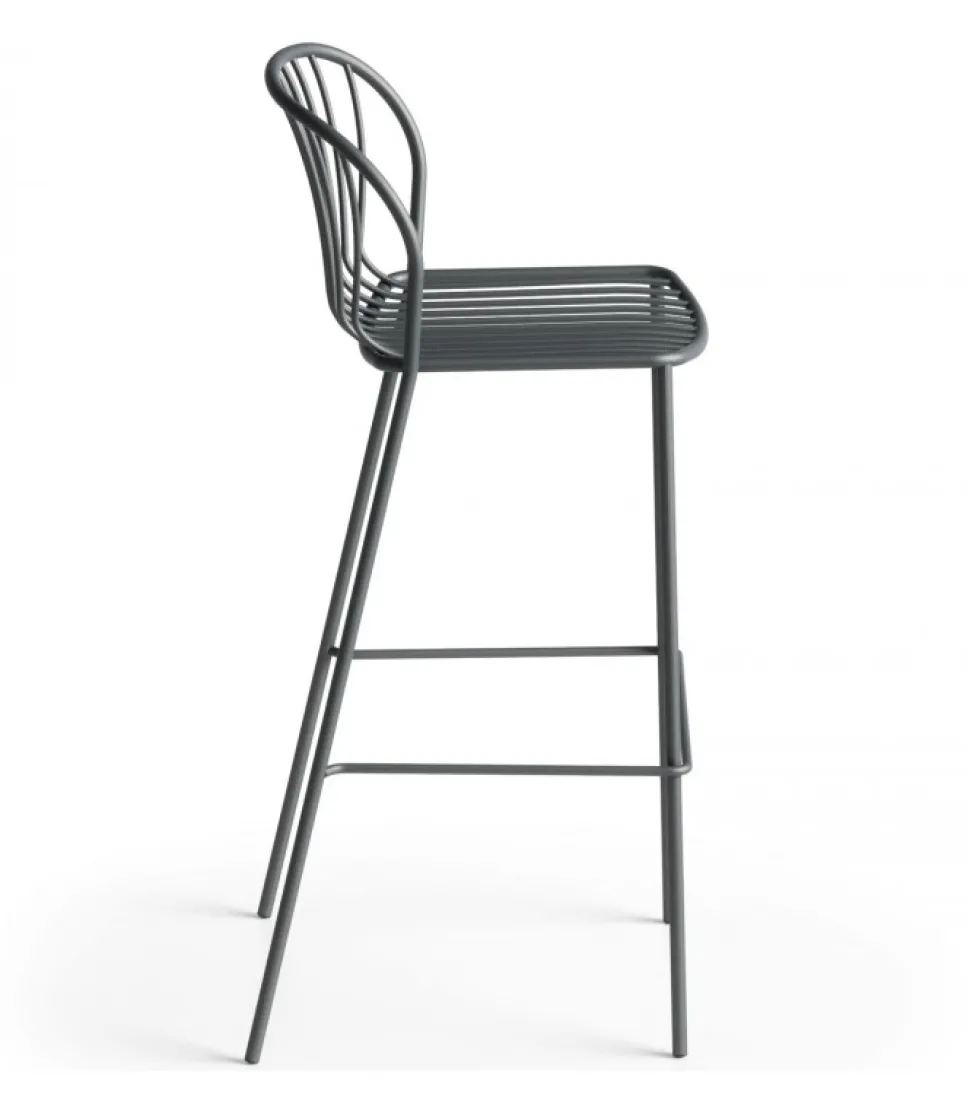 Sgabello Amitha St Con Appoggiapiedi.