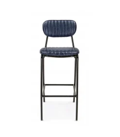 Sgabello Bar Debbie Blu Vintage