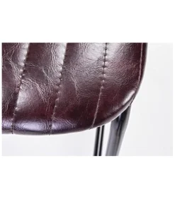 Sgabello Bar Debbie Bordeaux Vintage